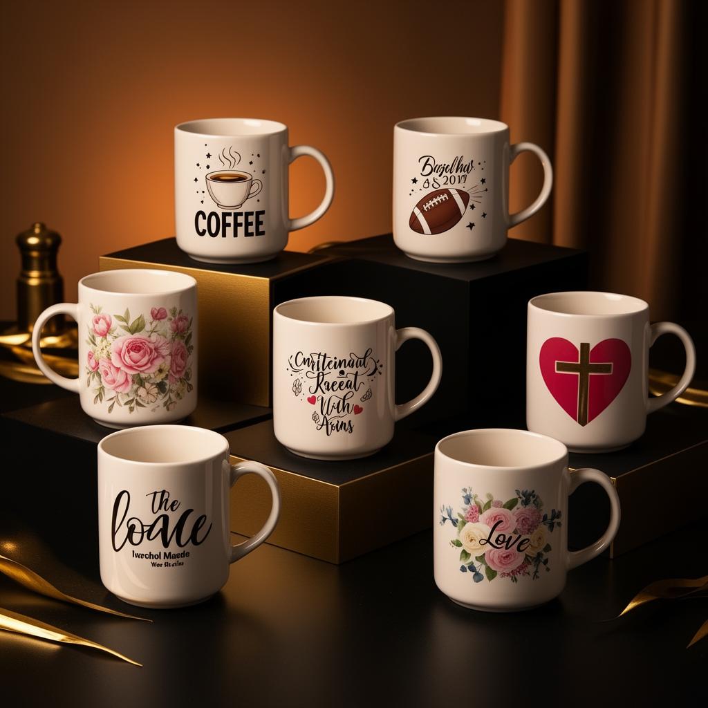 Colección de jarros personalizados